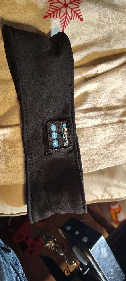 Original Wireless Bluetooth Headset Sports Sleep Headband Eye Mask photo review