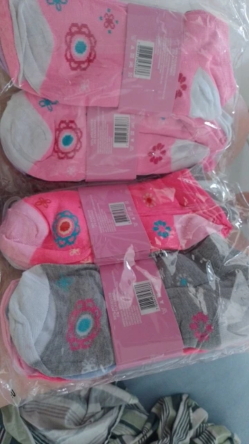 Kit 12 Pares Meias Feminina Multicolor Casual Cano Curto Cor Variados photo review