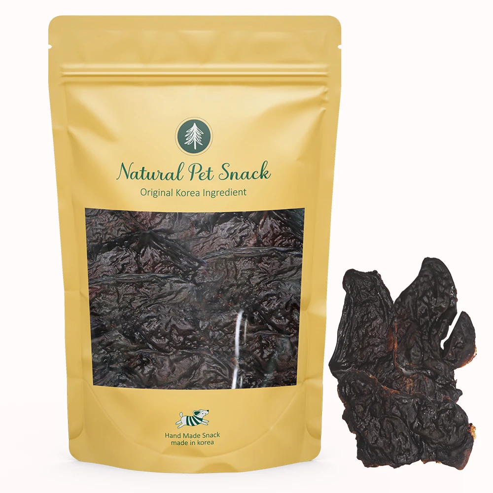 강아지 수제 간식 국내산 닭간 육포