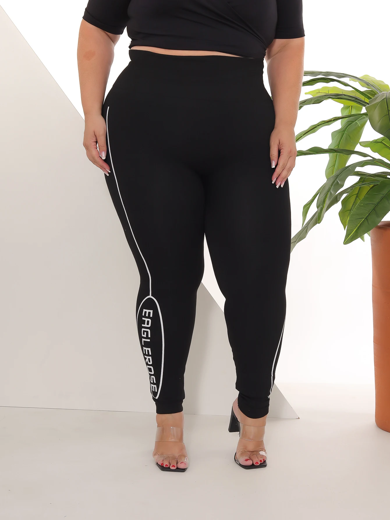 Legging Infantil LUOUSE - Estampas De Estrelas E Animais, 88% Poliéster 12% Elastano