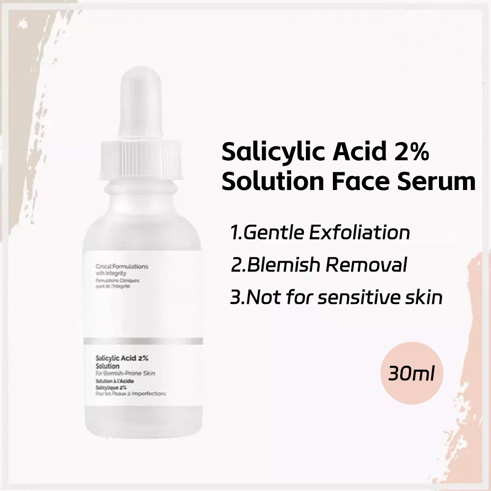 Original Salicylic Acid 2 Solution Facial Serum 30ml Blemish Removal