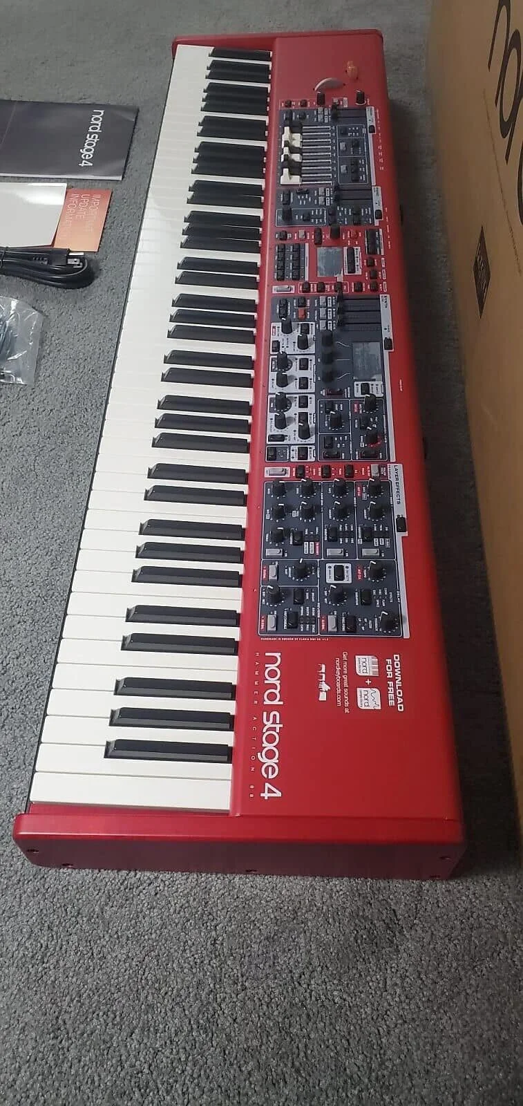 【引き取りのみ】Nord piano4 88 【値下げ不可】 引き取りのみ】Nord piano4 88 【値下げ不可】 Amazon | Nord