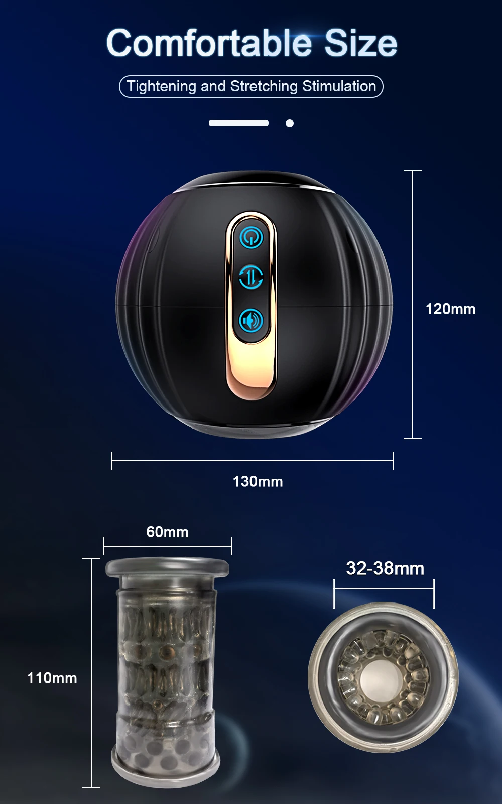 Automatischer männlicher Masturbator, Teleskop-Rotations-Masturbationskolben, Mastubator-Ausrüstung, Waren für Erwachsene_voghion.com