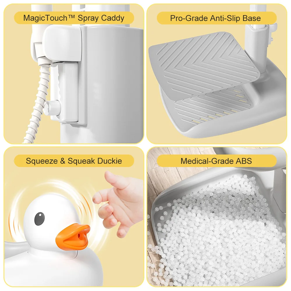 Baby Bath Tub with Shower Stand Adjustable Ab7d31c97b05a450284ddd27d26f4a2edt