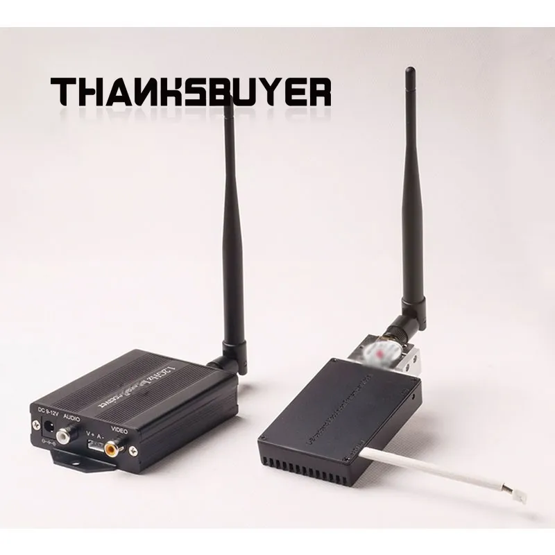 

SS-1.2G-8W-3 Wireless Video Transmission System 1.2G 8W Wireless Video Transmitter Receiver Modules