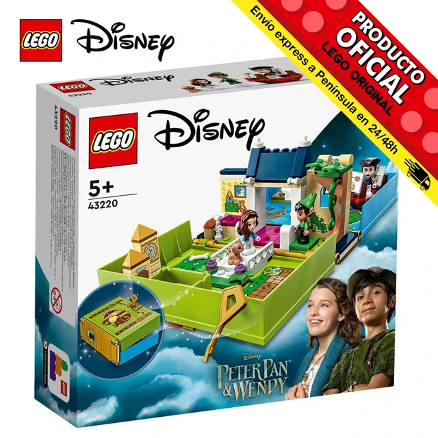 Lego Disney-tales and stories: Peter Pan e Wendy, 43220, originale,  giocattoli, costruzioni, mattoni, blocchi, ragazzi, ragazze, regali,  collector, negozio, con scatola, nuovo, maschio, femmina, licenza ufficiale  - AliExpress