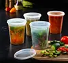 **32 oz Plastic Food Storage Containers, 24-Pack, Disposable with Lids, Ideal for Soups, Sauces, or Snacks** 3
