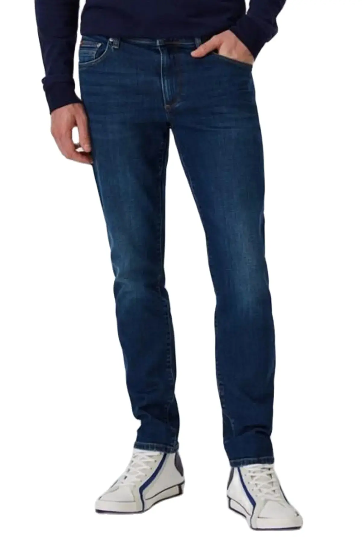 Lee Cooper Jagger Men's Jeans, Slim Straight New Season Quality Denim Men Trausers, Casual Men Jeans Daily Comfort Tough