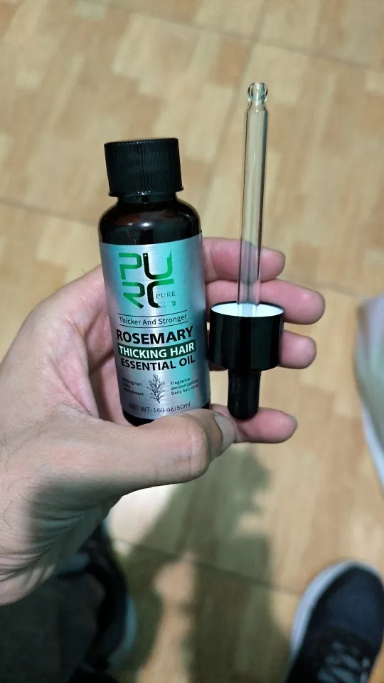 PURC Rosmarin-Haaröl – Anti-Haarausfall & Haarwachstums-Booster für Männer und Frauen photo review