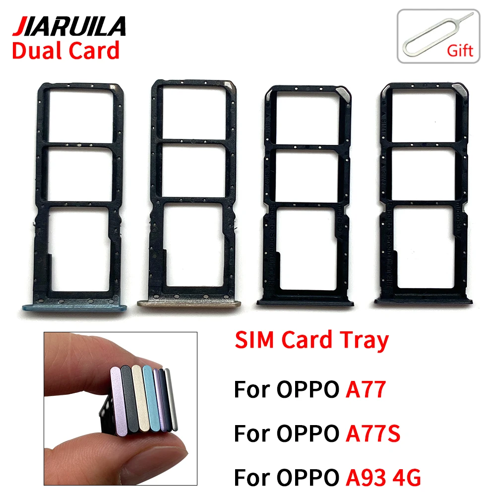 SIM Trays - For OPPO A57 5G / A77 5G / K10 5G SIM Card Tray SIM / Micro SD Card Tray (Black) was listed for 149.00 on 6 Nov at SIM Trays - For OPPO A57 5G / A77 5G / K10 5G SIM Card Tray SIM / Micro SD Card Tray (Black) was listed for 149.00 on 6 Nov at
