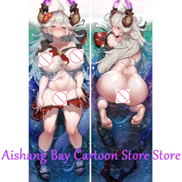 Dakimakura Anime Pillow Cover Large Breasts Threo Back Boobs