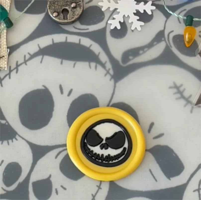 

Creative DIY stamp，Nightmare Before Christmas Oogie Boogie stamp，Children Gift wrapping, party invitation cards decoration