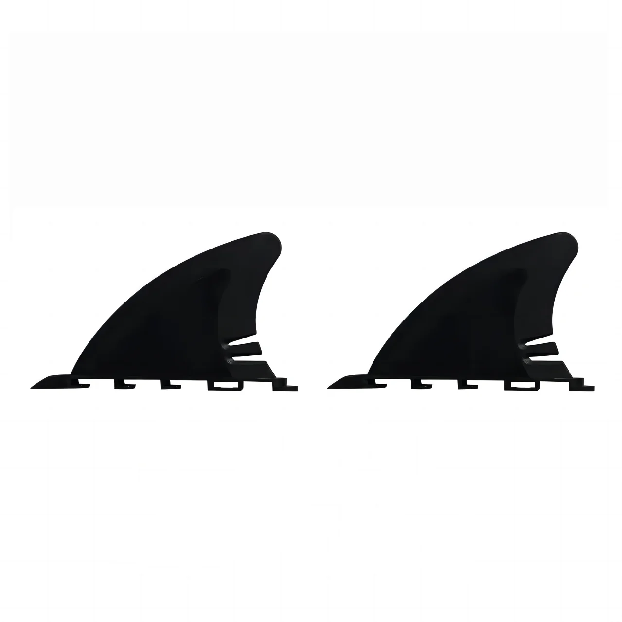 Inflatable Stand-Up Paddle Board with Central and Side Fins