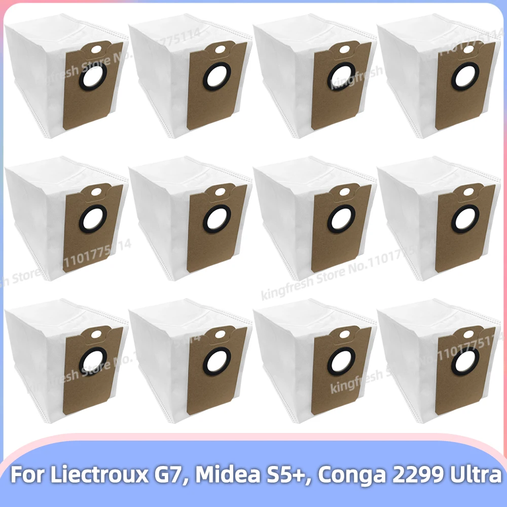 Compatível com Peças de Reposição e Acessórios para Liectroux g7 Conga 2299 Ultra Home X-tremegenesis Evolution Airo White Midea S5+ Plus Bolsa de pó