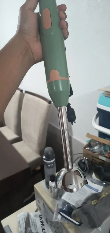 Immersion Hand Stick Blender Electric Food Stick Mixer for Meat Smoothies Sauces for Smoothies Sauces Baby Food Soups photo review