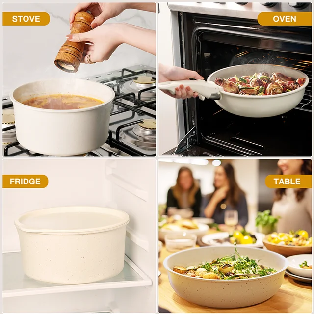 21-Piece Non-Stick Ceramic Cookware Set 4