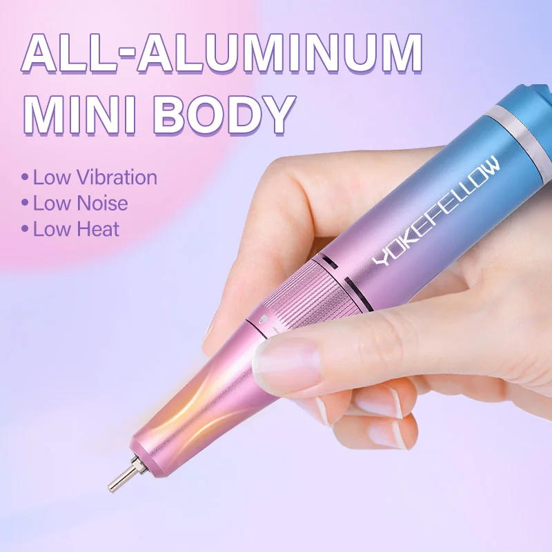 40000RPM Nail Drill Machine High Torque Nail Sander Rechargeable Nail Equipment Professional Nail Art Salon Manicure Machine 3