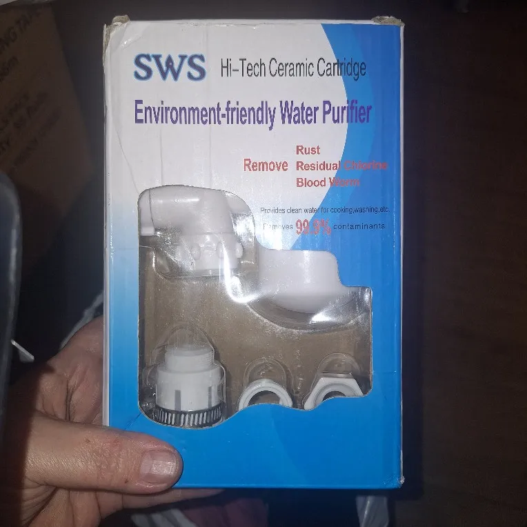 Washable Tap Water Purifier For Sink with Activated Carbon Filter photo review