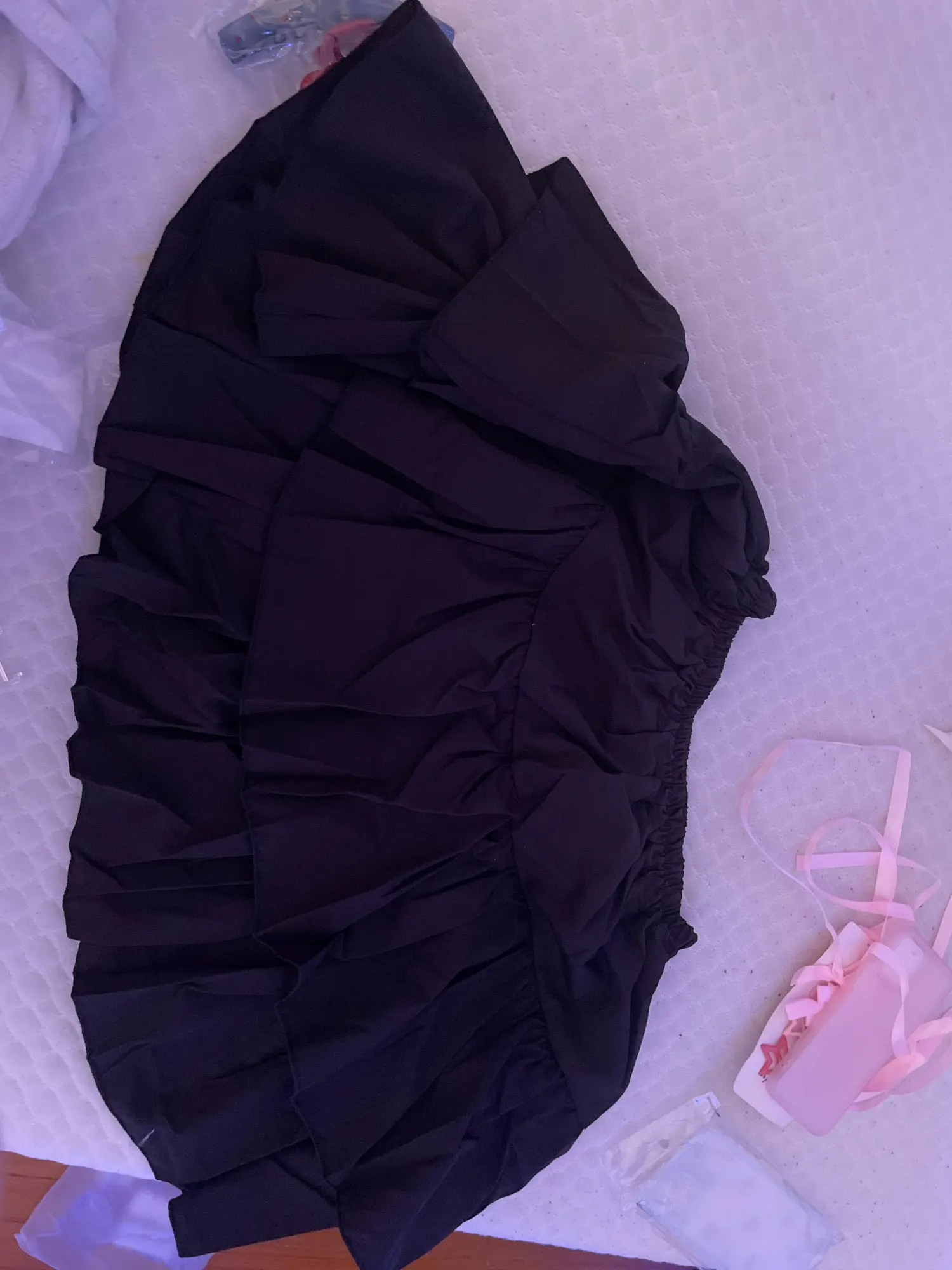 Elegant Pleated A-Line Skirt for Summer Chic Style photo review