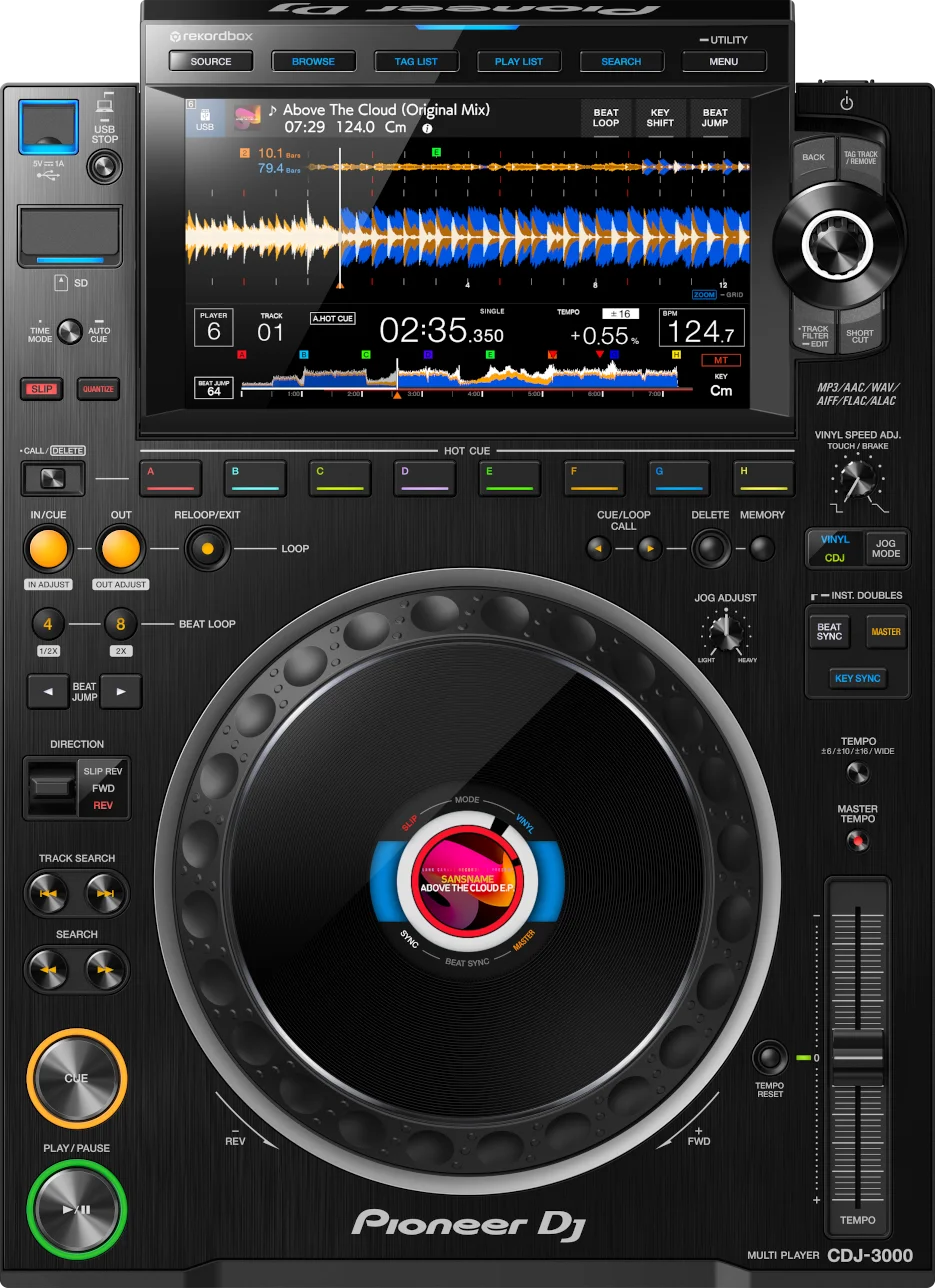 

Высококачественный Профессиональный медиа-плеер Pioneer DJ CDJ-3000