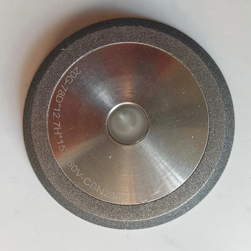 Grinding Wheel MR-20G Bit Sharpener Machine Drill and Milling Cutter SDC/CBN 20G 78x12.7x15.3xV60