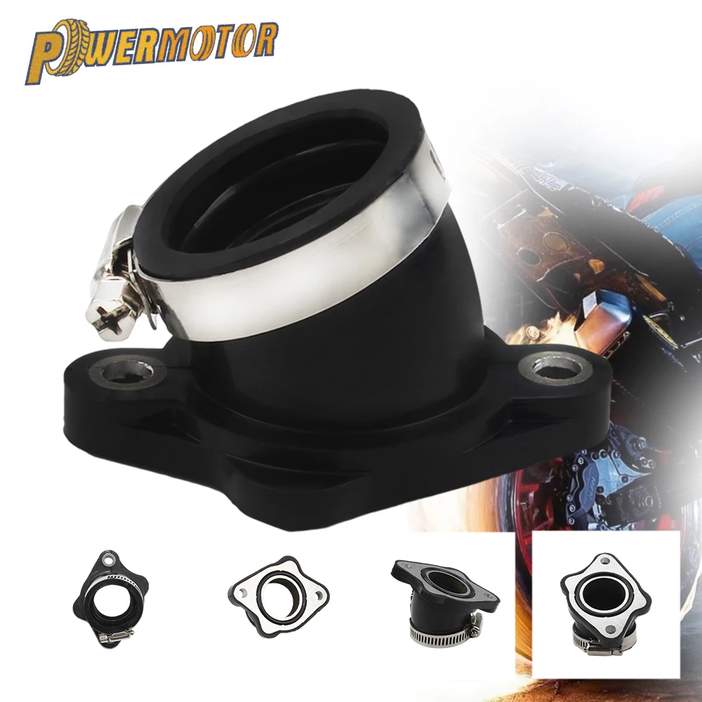Motorcycle Carburetor Pipe Intake Manifold Spacer 172fmm motorcycle modified parts cb250 250cc 30mm Rubber Universal DirtBike Motocross