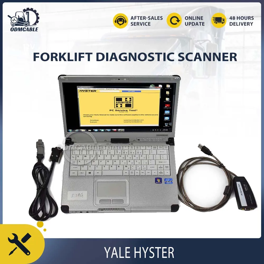 

Auto forklift diagnostic scanner Yale Hyster PC Service Tool Ifak CAN USB hyster yale diagnositc tool Hyster V4.98 Yale V4.98