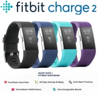 Fitbit Charge 2 Fitness Tracker Smart Wristband Heart Rate Monitor Sleep Steps Call Reminder GPS Sports Watch for iOS Android