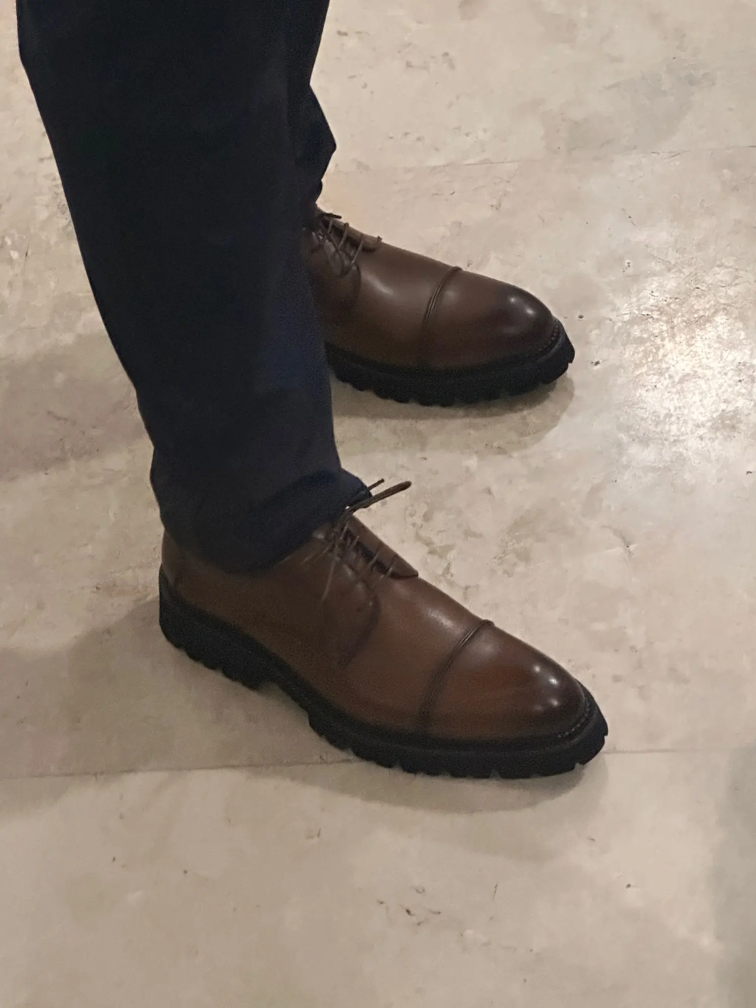 REGAL PLATFORM™ British Leather Dress Shoes – Handmade British Retro Wedding & Formal Shoes for Men photo review