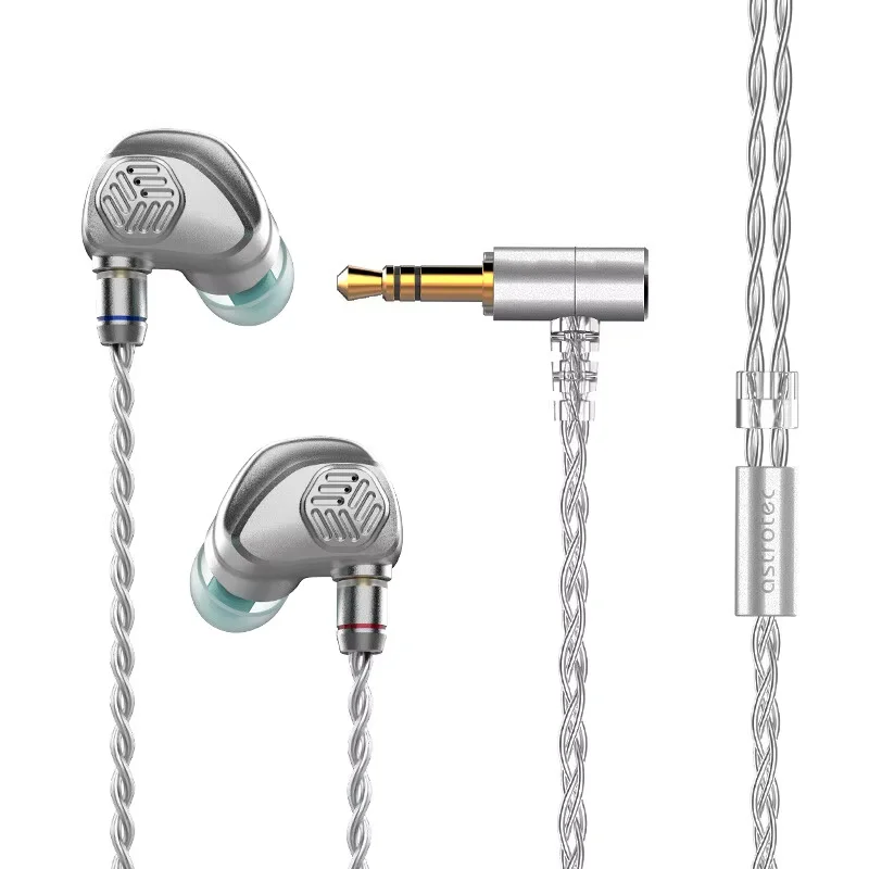 Astrotec-AM850 MK2 Noise Canceling Earphone Wired Hifi  Monitor Stereo Headset Metal Headphones Detachable Cable 2