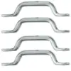 Bimini Top Strap Pad Eye Footman Loop 8pcs - Heavy Duty Stainless Steel for Boat, Kayak, Tie Downs, Jeep Wrangler Door Strap 4