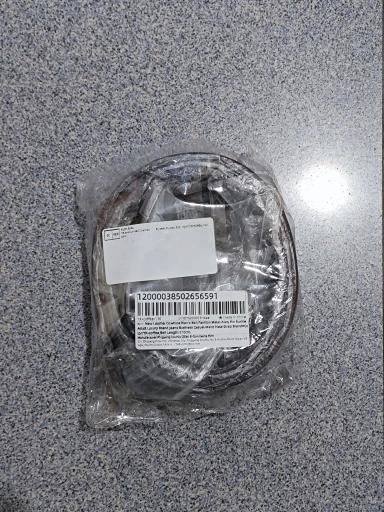 MIDNIGHT SOVEREIGN™ – Black Buckle Genuine Leather Belt photo review