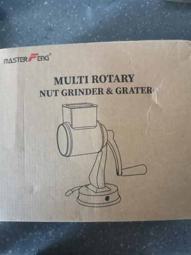 Rotary Grater Food Mills Nut Grinder With 5 Drum Blade Grinding