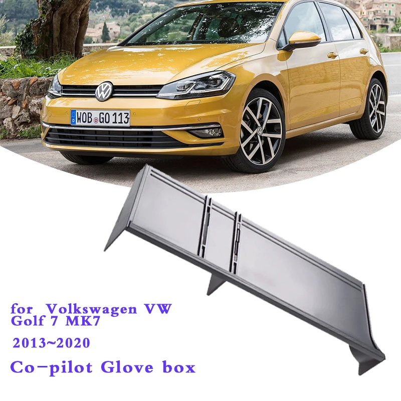 for Volkswagen VW Golf 7 MK7 20132020 Car Co pilot Glove Box Storage