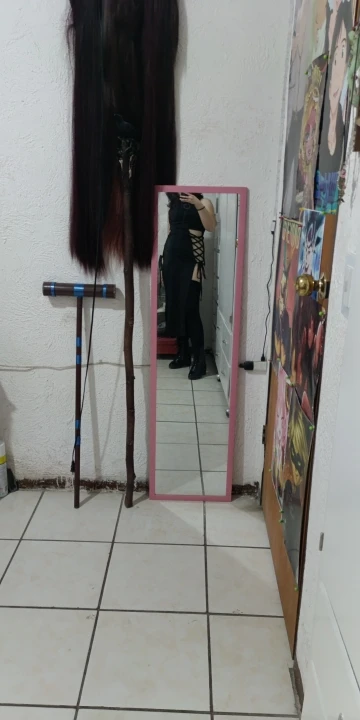 Dark Long Dress - Nu-Goth Aesthetic photo review