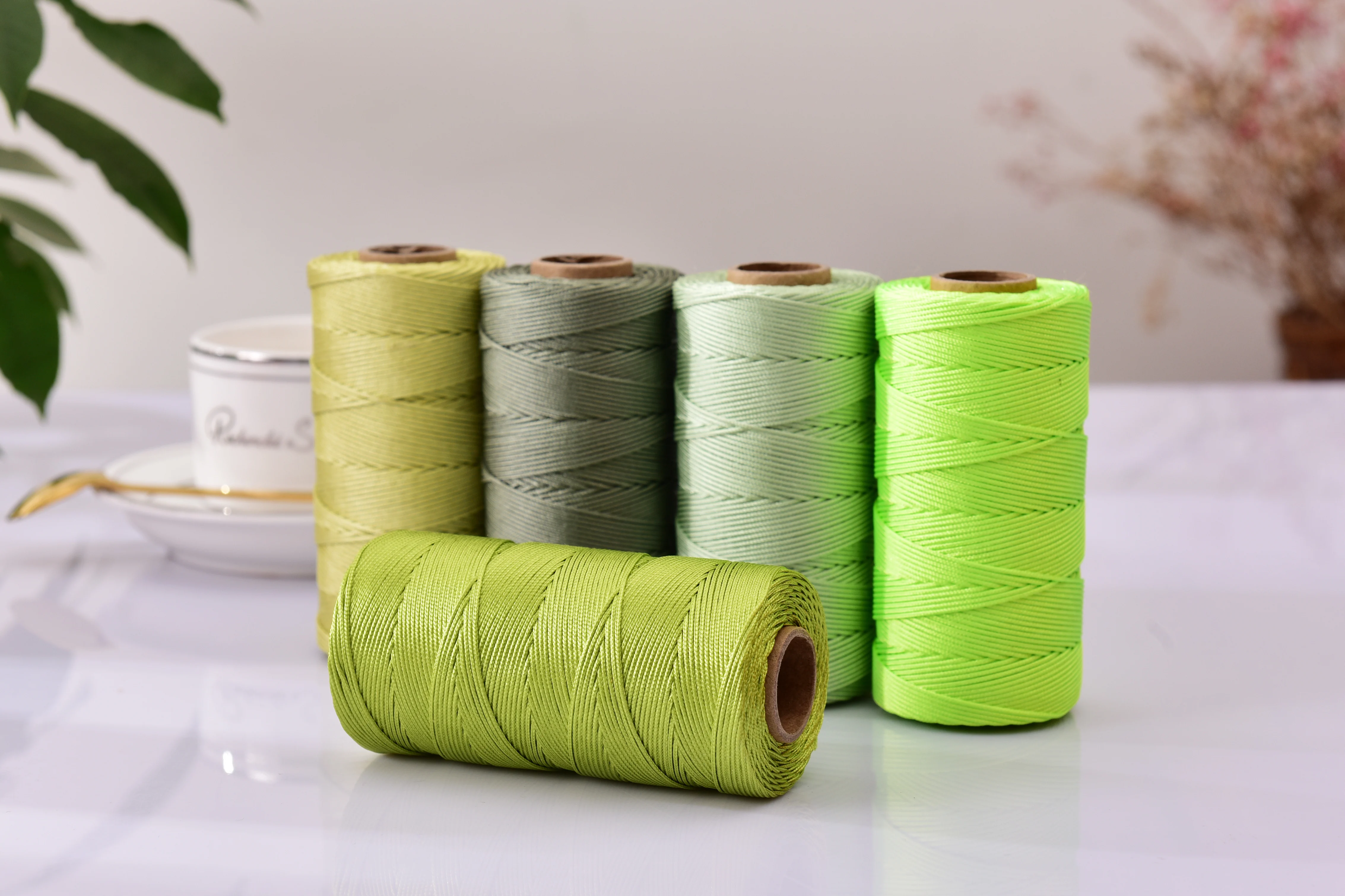 1mm x 150M Polyester Braid Cord Oriental Knot Cord DIY Crafts rope Bracelet Making cord, tent setting string, 4