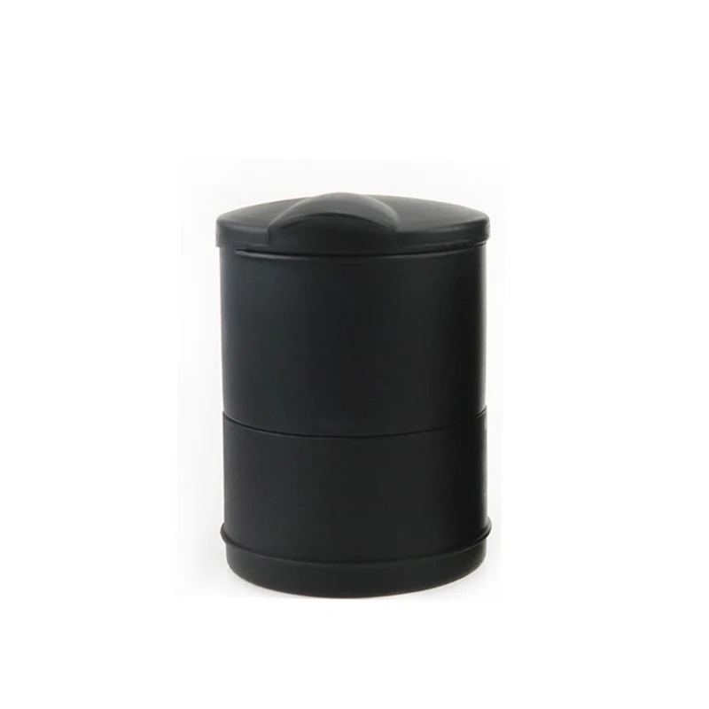 Portable Car Ashtray 1PCS with LED Light Cigarette Cigar Ash Tray Automatic Light Indicator Ashtray Smoking Accessoires portable ashtray