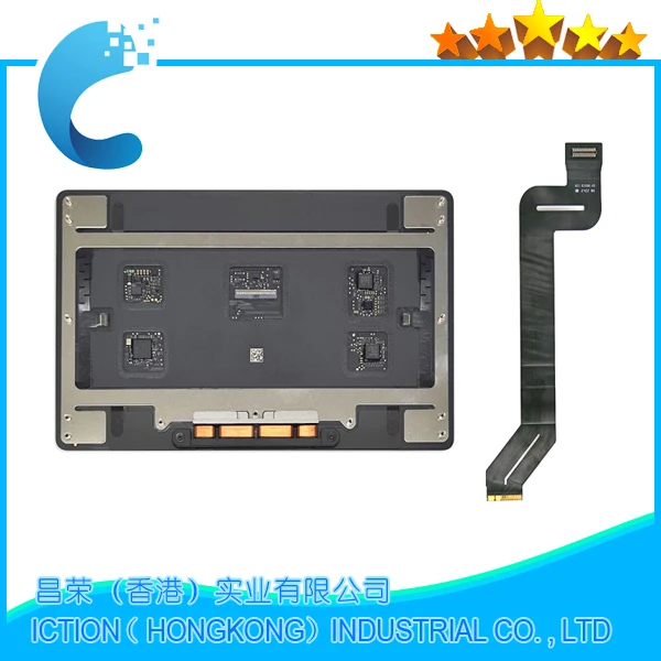 Original A1707 Trackpad for Macbook Pro Retina 15.4'' A1707 Trackpad Touchpad with Cable Year Silver Color