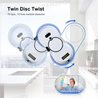 500MAH 80W Window Cleaning Robot 5600PA High Suction Electric Spray Window Cleaning Robot Fall Prevention Remote Cleaner 2