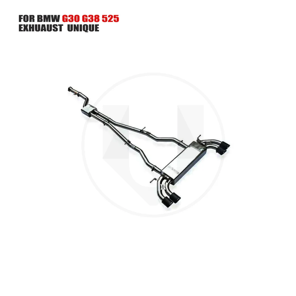 

UNIQUE Stainless Steel Exhaust System Performance Catback is Suitable for BMW G30 G38 525 528 530 540 2.0T 3.0T Car Muffler