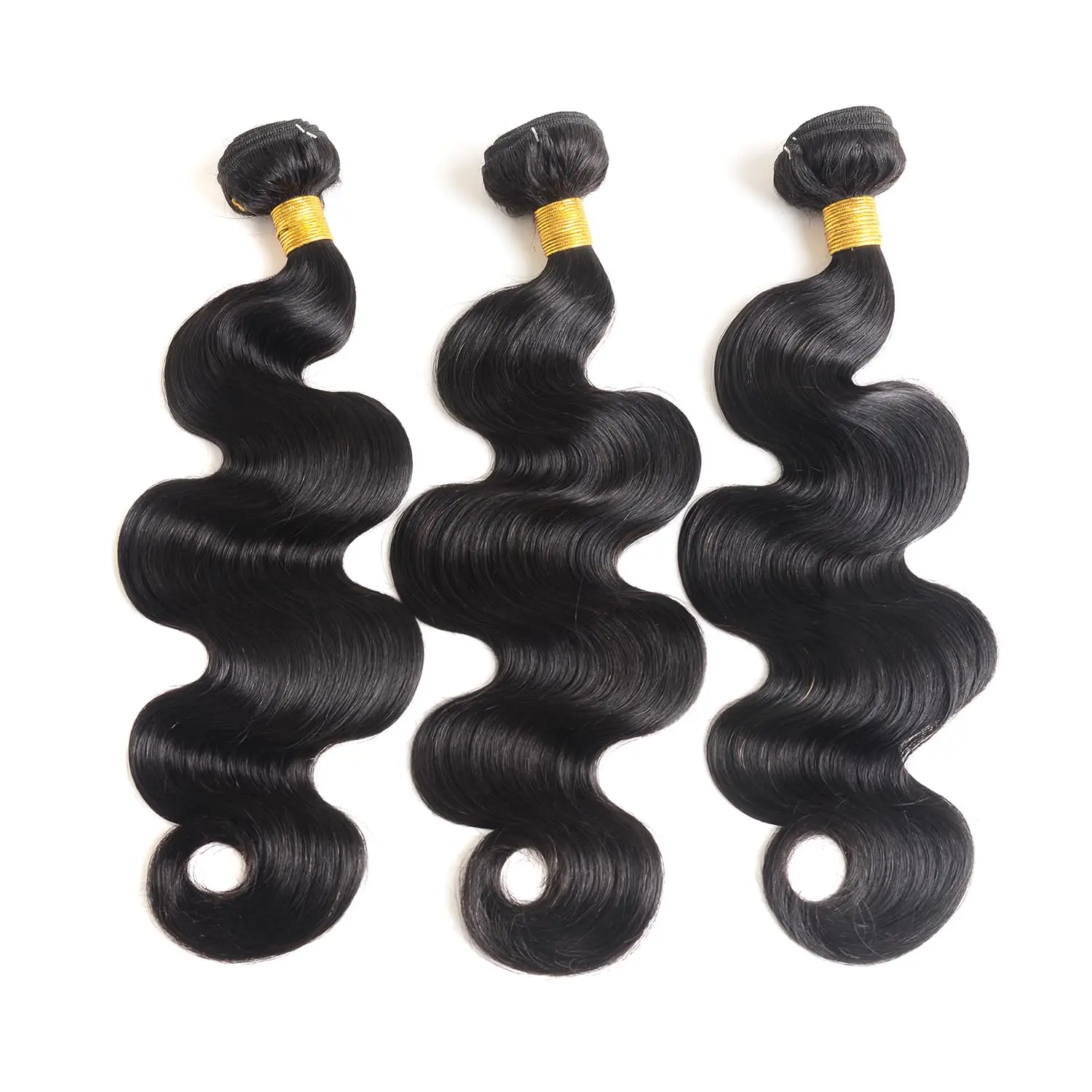 Body Wave Human Hair Bundles 1/3 Bundles Virgin Hair Brazilian Weave Extensions 100% Human Soft