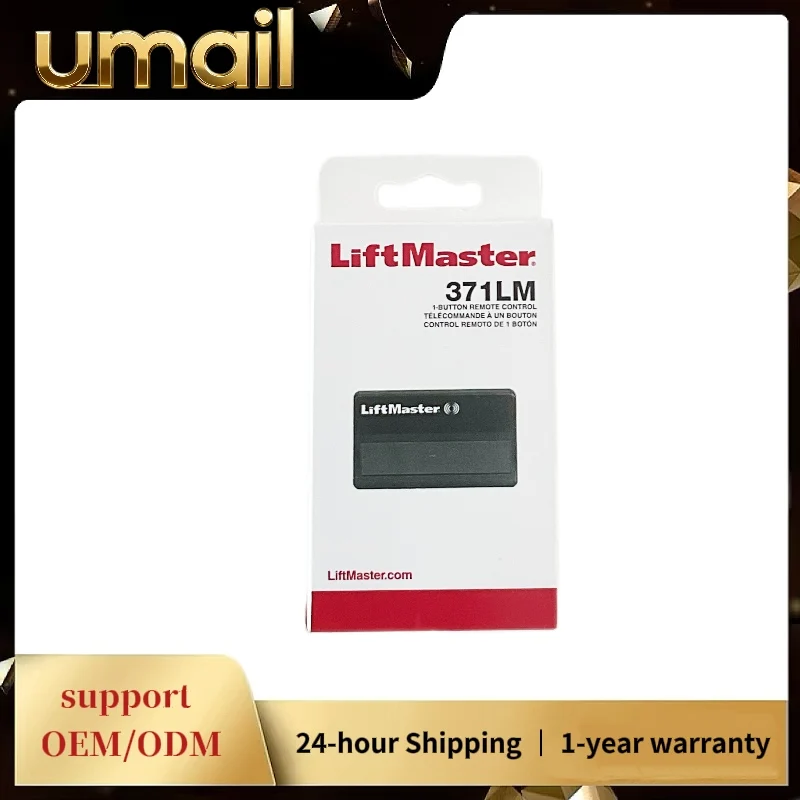 L-M 371LM 차고 문 373LM 315MHz 리모컨 950D 953D 956D 372LM 370LM 퍼플 학습 버튼 오프너