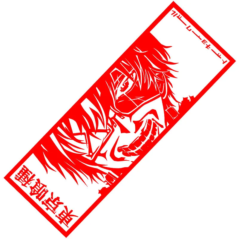Kaneki Ken 자동차 스티커 PVC 애니메이션 스티커 Pegatinas Para Coche 오토바이 액세서리 외부 방수 비닐 데칼