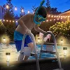 Solar pool lights for Above Ground Pools Above Ground fence decoration LED waterproof pool accessories night light 6