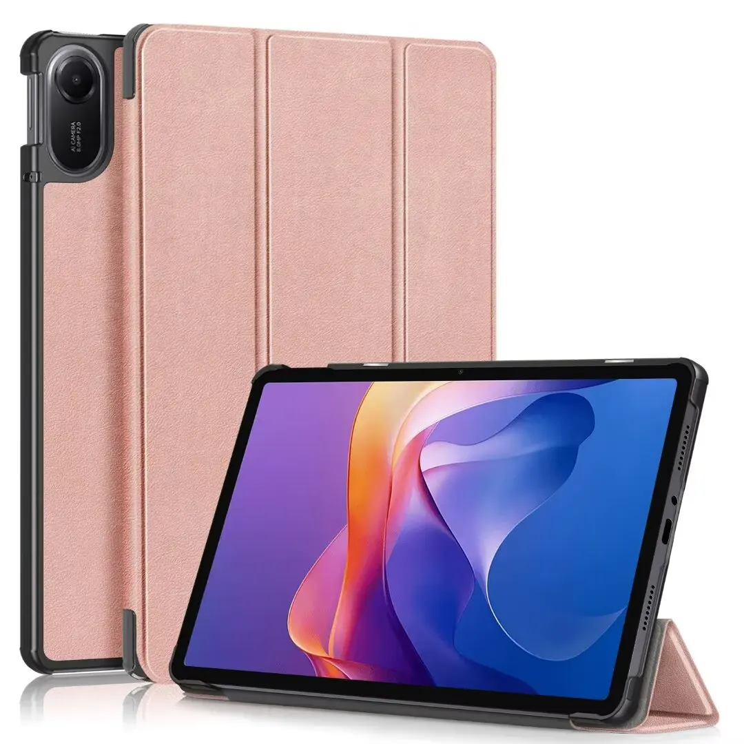 Premium Shockproof PU Leather Tablet Case with Kickstand Function