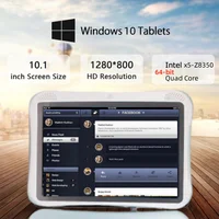 10.1 Inch Q1 Windows 10 Tablet PC 4GB RAM 64GB ROM Intel Atom x5-Z8350 CPU HDMI USB 3.0 8000mAh Battery 1280*800IPS Dual Camear 2