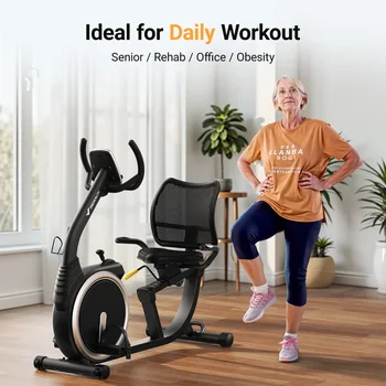 MERACH Recumbent Exercise Bike 5