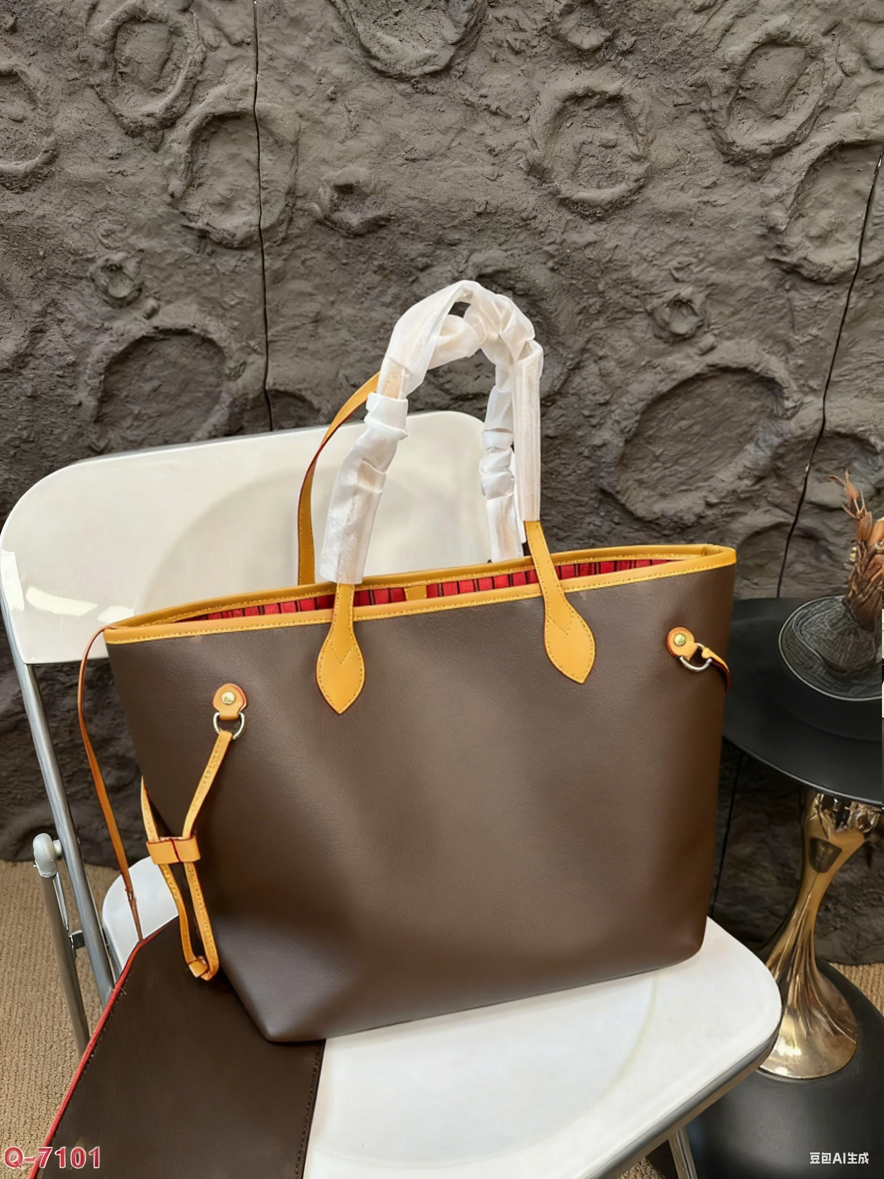 2025 Classic Practical Large-Capacity Fashionable Simple Women's Handbag 33*28cm ZX2601