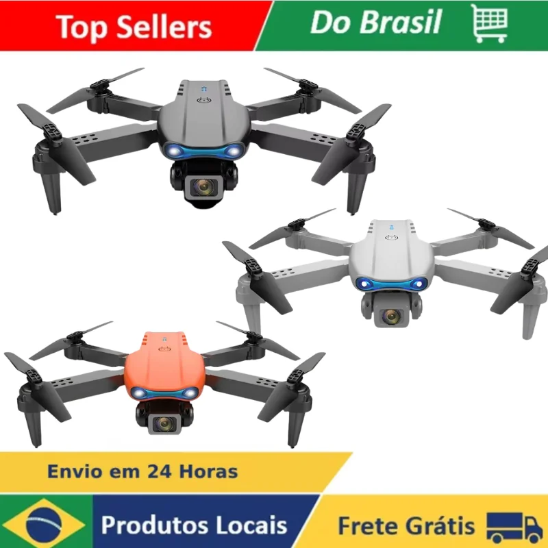 Professional Drone with 4K Camera E99 Pro 2.4G WiFi Recording - 1