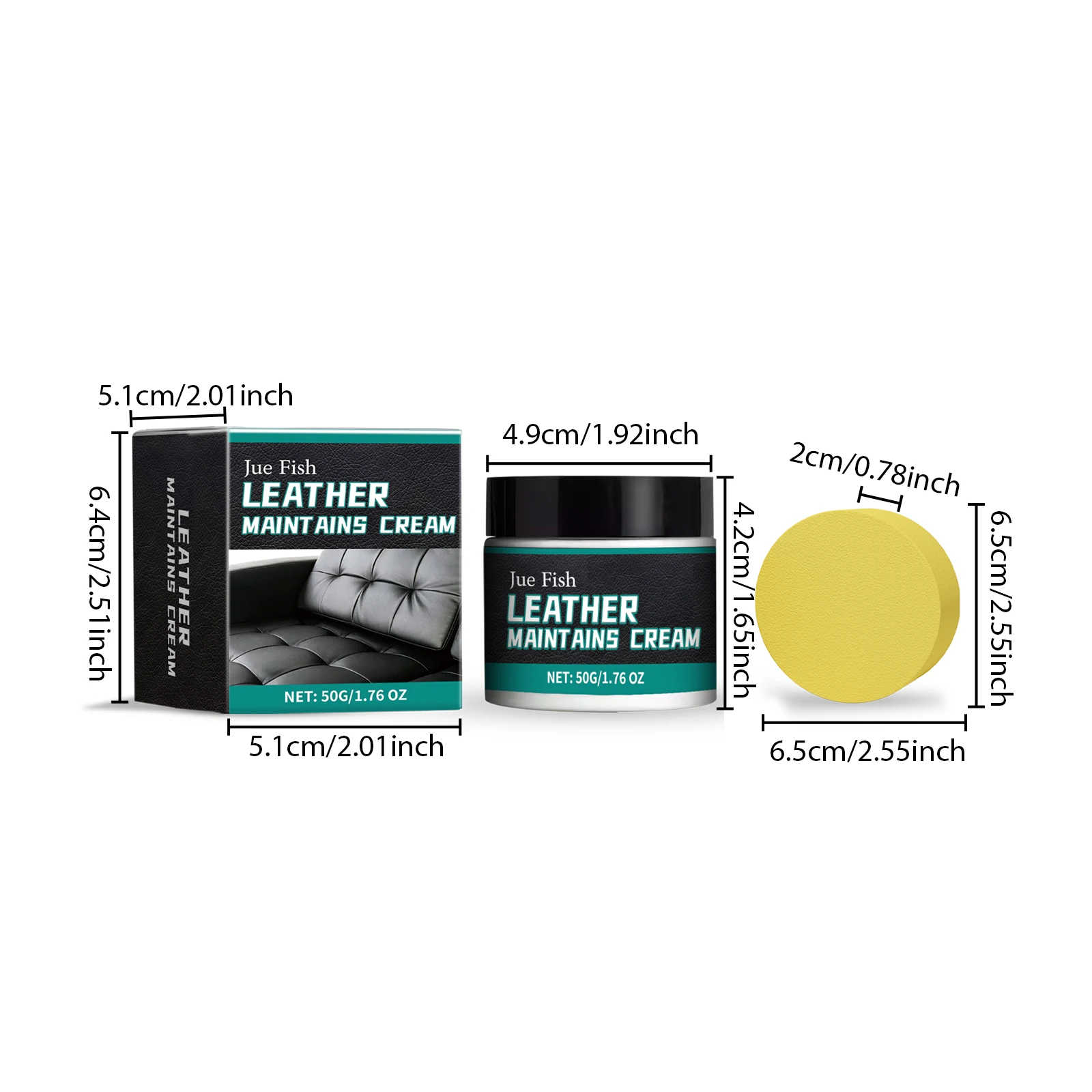 Leather Care Cream for Car Interior and Furniture